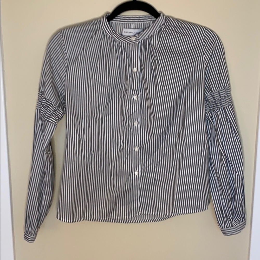 Sincerely Jules black and white blouse